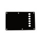 WD® CUSTOM PICKGUARD STRAT® BACK PLATE E-e 56mm 3 PLY BLACK