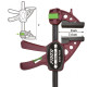 PIHER® QUICK ONE HAND CLAMP 8 x 30cm