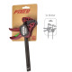 PIHER® MICRO QUICK ONE HAND CLAMPS 4 x 10cm (2pcs)