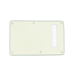 WD® CUSTOM PICKGUARD STRAT® BACK PLATE WITH SLOT 3 PLY MINT GREEN