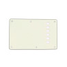 WD® CUSTOM PICKGUARD PLAQUE ARRIÈRE STRAT® E-e 56mm 3 PLIS MINT GREEN