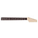 MARCEAU GUITARS® MANCHE TÊTE BRUTE ÉRABLE FLAMMÉ/PALISSANDRE 22F TALON TELE®