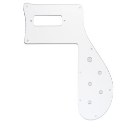 ! DISCONTINUED ! ALL PARTS® PICKGUARD RICKENBACKER® 4001 POST 74' 1 PLY WHITE