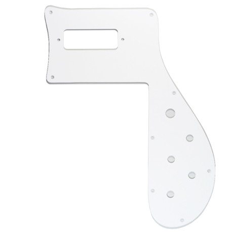 ! DISC. ! ALL PARTS® PLAQUE PROTECTION TYPE RICKENBACKER® 4001 POST 74' BLANC