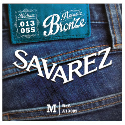 SAVAREZ® CORDES ACOUSTIQUE BRONZE LIGHT 013-055