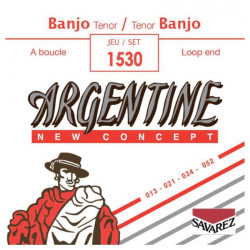 SAVAREZ® ARGENTINE CORDES BANJO TENOR 4 CORDES A BOUCLE 012-052