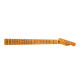FENDER® MANCHE SATINÉ TORRÉFIÉ TELECASTER® ÉPAIS TOUCHE ÉRABLE 22 FRETTES
