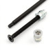 NECTITE® VIS ALLEN ET INSERTS FIXATION MANCHE 45mm M4 NOIR (4pcs)
