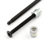 NECTITE® VIS ALLEN ET INSERTS FIXATION MANCHE 45mm M4 NOIR (4pcs)