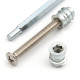 NECTITE® VIS ET INSERTS FIXATION MANCHE 45mm M5 NICKEL (4pcs)