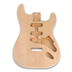 BODY STRAT® STYLE SSS ROUTING ALDER 3pcs UNFINISHED