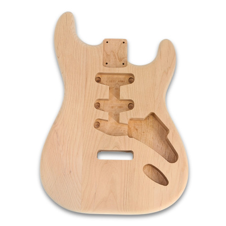 CORPS TYPE STRAT® DÉFONCE SSS AULNE 3pcs NON VERNI