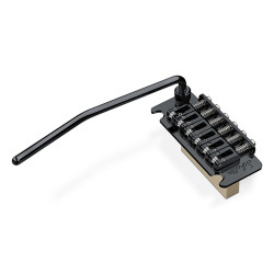 ! DEALS ! SCHALLER® VINTAGE TREMOLO 2 STUDS TYPE ROLLER SADDLES 32mm BLOCK BLACK