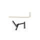 DERJUNG® HEADPIECE GUITAR 6 STRING 42 x 33.2mm BLACK