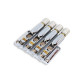 DERJUNG® HEADLESS SYSTEM BASS 4 STRING CHROME