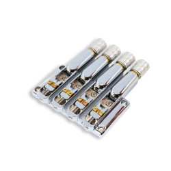 DERJUNG® SYSTÈME HEADLESS BASSE 4 CORDES CHROME
