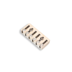 DERJUNG® PIÈCE DE TÊTE GUITARE 6 CORDES 42 x 18mm CHROME