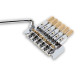 DERJUNG® VIBRATO HEADLESS GUITARE 6 CORDES CHROME