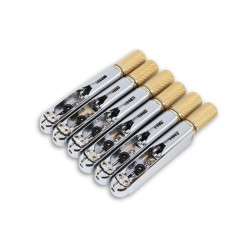 DERJUNG® SYSTÈME HEADLESS GUITARE 6 CORDES CHROME