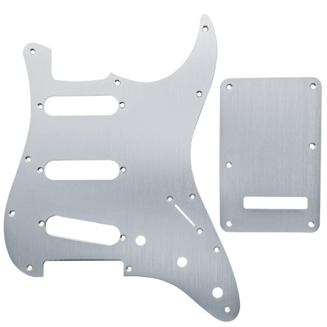 AXLABS® KIT DE PLAQUES DE PROTECTION STRAT® ALUMINIUM SILVER