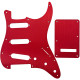 AXLABS® KIT DE PLAQUES DE PROTECTION STRAT® ALUMINIUM ROUGE