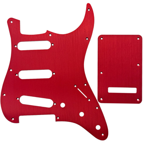 AXLABS® KIT DE PLAQUES DE PROTECTION STRAT® ALUMINIUM ROUGE