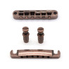 KD BY AXLABS® CHEVALET ET CORDIER TYPE LES PAUL® MÉTRIQUES ANTIQUE BRONZE