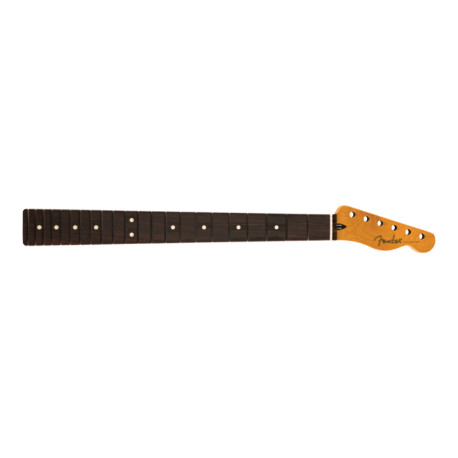 FENDER® MANCHE SATINÉ TORRÉFIÉ TELECASTER® ÉPAIS TOUCHE PALISSANDRE 22 FRETTES