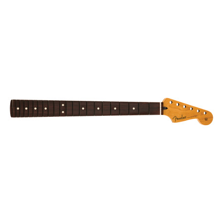 FENDER® MANCHE SATINÉ TORRÉFIÉ STRATOCASTER® ÉPAIS TOUCHE PALISSANDRE 22 FRETTES
