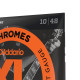 D'ADDARIO® XL CHROMES CORDES GUITARE ÉLECTRIQUE FILETS PLATS 010-048