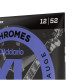 D'ADDARIO® XL CHROMES CORDES GUITARE ÉLECTRIQUE FILETS PLATS 012-052