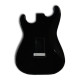 ! B-STOCK ! HOSCO® CORPS TYPE STRAT® AULNE 3pcs NOIR