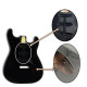 ! B-STOCK ! HOSCO® CORPS TYPE STRAT® AULNE 3pcs NOIR