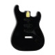 ! B-STOCK ! HOSCO® CORPS TYPE STRAT® AULNE 3pcs NOIR