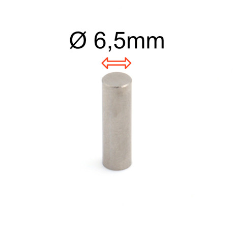 ! DISCONTINUED ! AIMANT ALNICO V CHANFREINÉ MICRO SIMPLE Ø6.5 x 16.5mm (1pce)