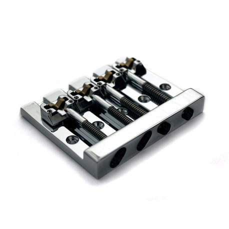 ! B-STOCK ! HIPSHOT® CHEVALET BASSE 4 CORDES MASSKICKER™ CHROME