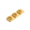 LOCKNUT CLAMPING BLOCKS GOLD (3pcs)