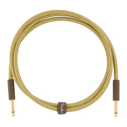 FENDER® CÂBLE DROIT/DROIT DELUXE SERIES INSTRUMENT (1.5m) TWEED