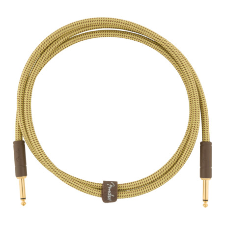 FENDER® CÂBLE DROIT/DROIT DELUXE SERIES INSTRUMENT (1.5m) TWEED