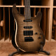 MARCEAU GUITARS® FASCINANTE FLAMED TOP AND NECK BLACK BURST GLOSS