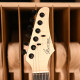 MARCEAU GUITARS® FASCINANTE FLAMED TOP AND NECK BLACK BURST GLOSS