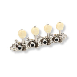 DER JUNG® MÉCANIQUES MANDOLINE BOUTON IVOIRE 1:18 NICKEL