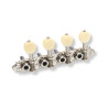 DER JUNG® MÉCANIQUES MANDOLINE TÊTE AJOURÉE BOUTON IVOIRE 1:18 NICKEL
