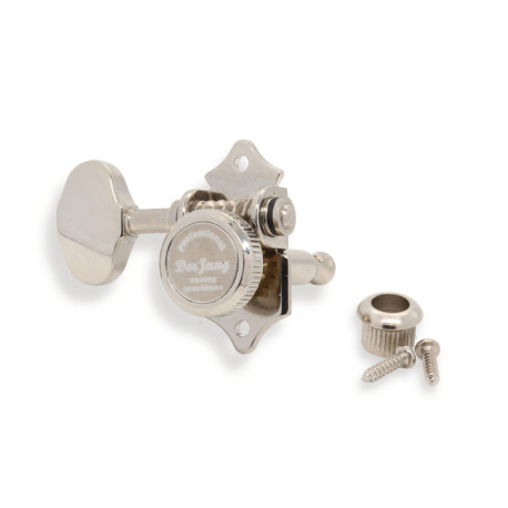 DER JUNG® MÉCANIQUES BLOCABLES 3+3 STYLE WAVERLY® NICKEL