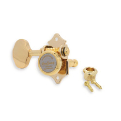 DER JUNG® MÉCANIQUES BLOCABLES 3+3 STYLE WAVERLY® DORÉ