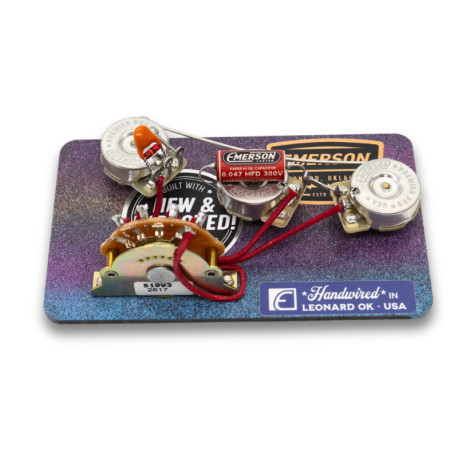 EMERSON® KIT DE CÂBLAGE STRATOCASTER® 5 POSITIONS 250K