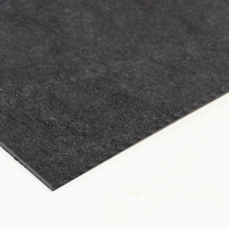 PLAQUE FIBRE VULCANISÉE BOBINES MICROS (300 x 200 x 2.4mm) NOIR