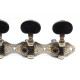 DER JUNG® MÉCANIQUES CLASSIQUE 3+3 HAUSER BOUTON ET AXE NOIR LAITON VIEILLI