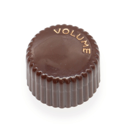 BOUTON CUPCAKE VOLUME FORMAT US MARRON
