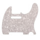 WD® CUSTOM PICKGUARD TELE® 8 HOLES 4 PLY WHITE PEARL